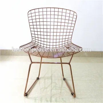 2016 Bertoia style Wire Chair Dining/garden wire lounge chair