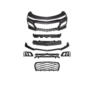 Black Modern Front Bumper Cover for Chevrolet Camaro 2010-2015 ZL1