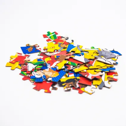 Top Selling Children's Animated Character Puzzle Toys: 100 Pieces, 200 Pieces, and 300 Pieces