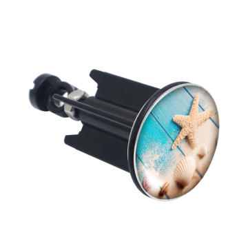 GUIDA 1380074D Sink Accessories: Brass/Zinc Pop-Up Design Drain Plug, Octopus Style Bath and Sink Chain