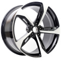 Audi Replica Wheels Monoblock forged rims Audi A4 BLACK MACHINED Wheels Manufactory