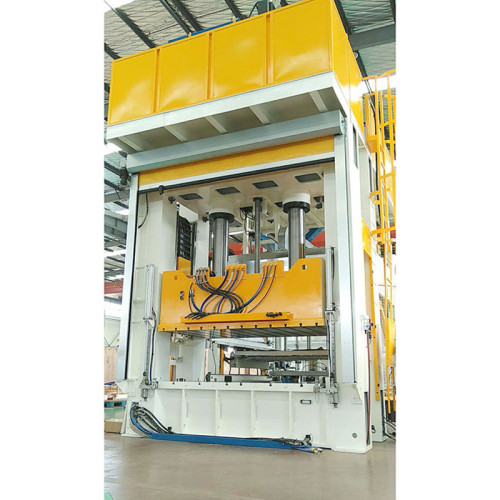 Automobile interior press and production line