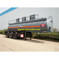 18000L 20MT H2SO4 Trailers za usafirishaji