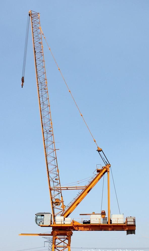 Buena calidad precio hidráulico Luffing Jib Tower Crane