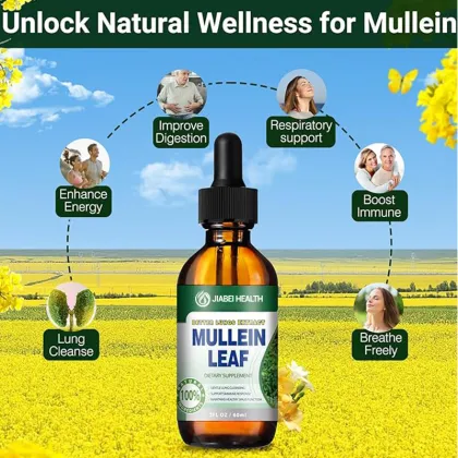 Digestive Enzymes Drops with Mullein Leaf Extract