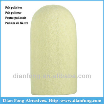 1R Unmounted Bullet Shaped High Density Dental Laboratory Pre-bored Cones For Polishing