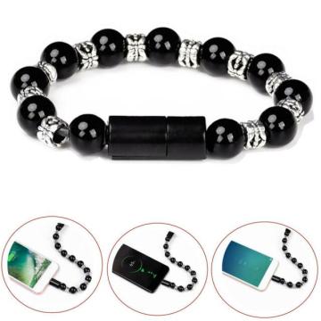 Data Sync Ladekabel Bead Bracelet Charger