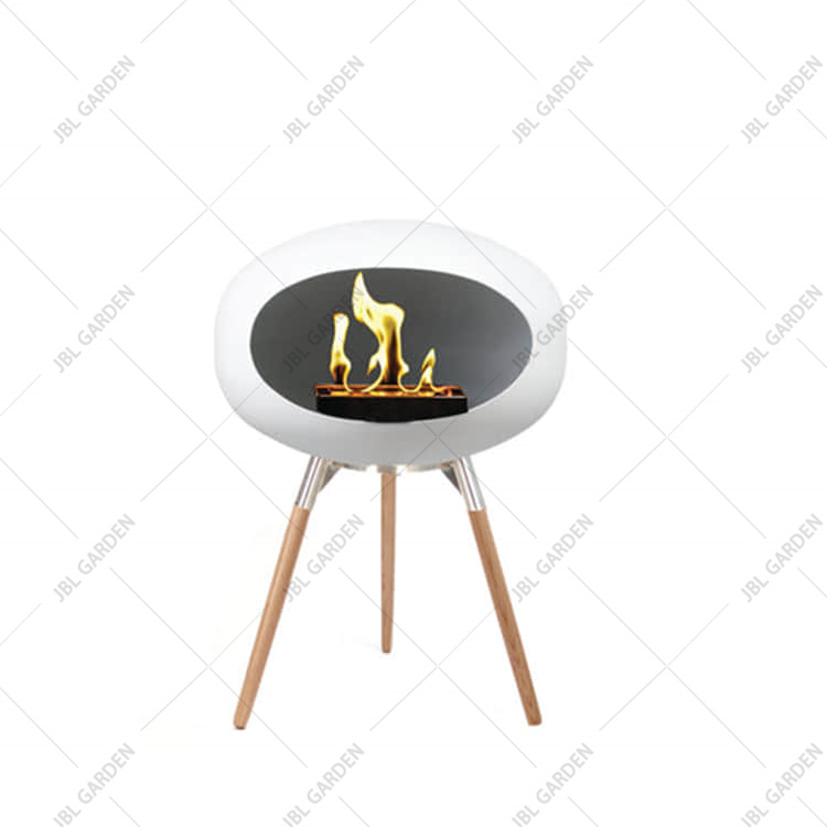 Freestanding bio ethanol fire pit