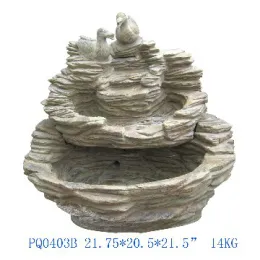 resin duck garden water fountian