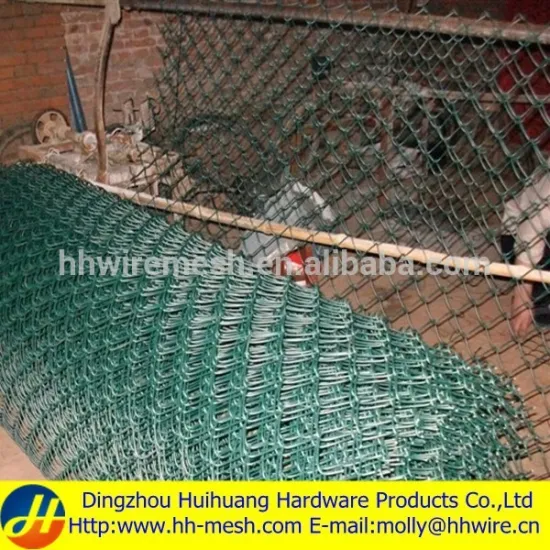 Color coated chain link fenceing materials with best factory price