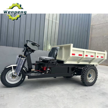 Wheel Diesel Dumper 2.5 Ton Tricycle Dump Truck