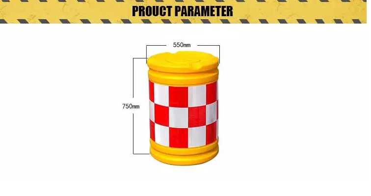 Anti-collision bucket reflective barrier