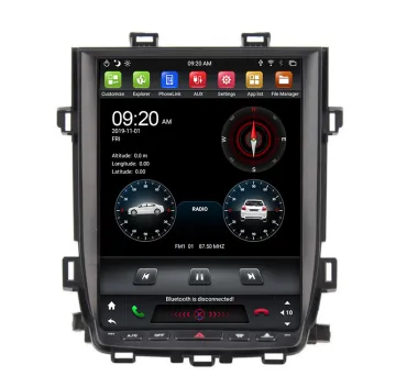 Tesla style 12.1" car navigation for Alphard 2008-2015