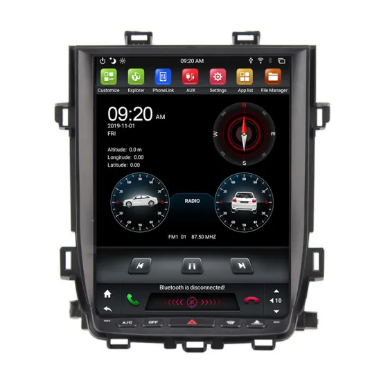 Tesla style 12.1" car navigation for Alphard 2008-2015