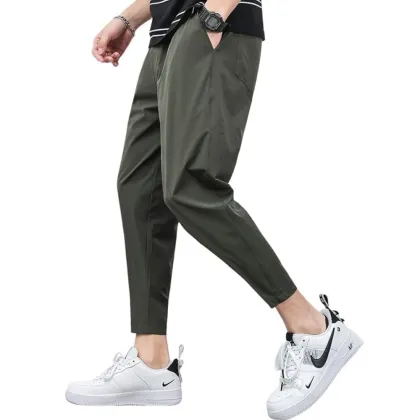 Customized Men's Summer Ice Silk Pants