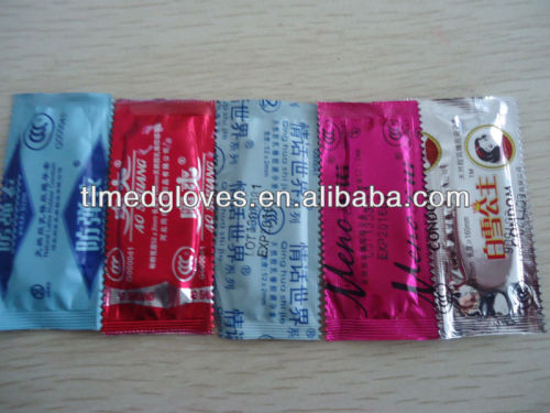 high quality rectangle latex condom