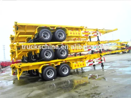 cheap 40ft semi trailer cimc container