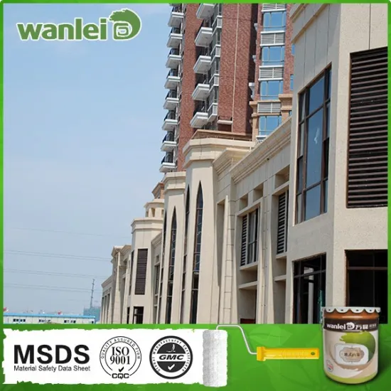 Rich colors mould proof exterior stone wall paint