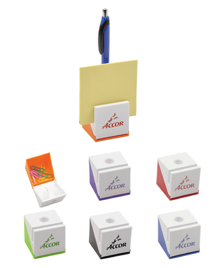 Promotional Multifunctional Plastic Notes Box WPen