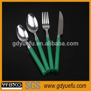 High Quality International Stainless Steel Crystal Handle Cutlery
