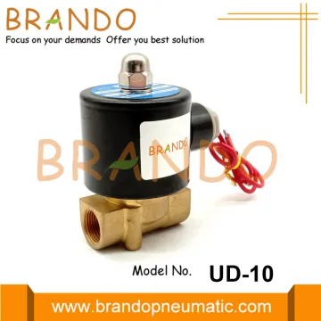 3/8'' UD-10 Uni-D Type Brass Solenoid Valve 24VDC