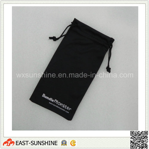 Silk Printed Microfiber Pouch (DH-MC0496)