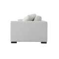 Modern Stylish White Fabric Sofa Design