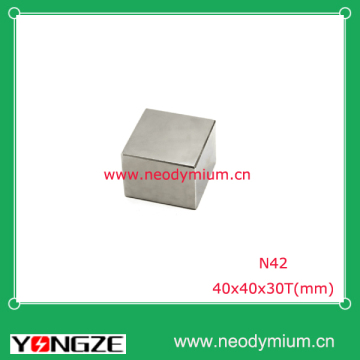N42 40*40*30mm neodymium block magnet