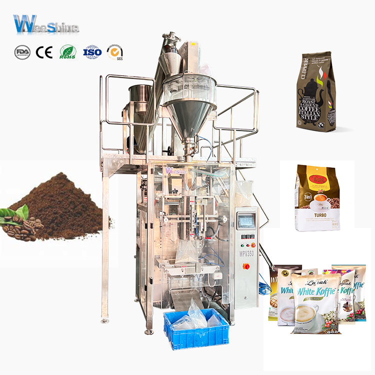 WPV350 Coffee Powder Ferm et scellant Machine d'emballage