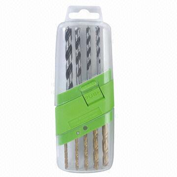 18-piece combination drill set, includes masonry, wood working and twist drill