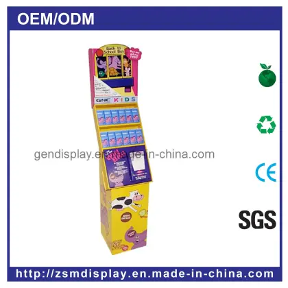 Corrugated Display Stand for Gnc Kids (GEN-FD254)