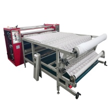 Oil heating Drum style cloth Callendar machine