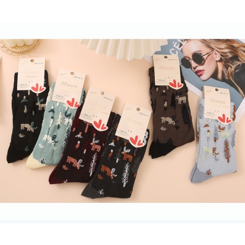 Orman custom colored fashion women's socks