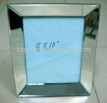 fashionable wholesale mirror glass picture frame