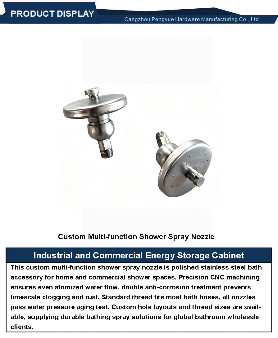 Custom Multi-function Shower Spray Nozzle3