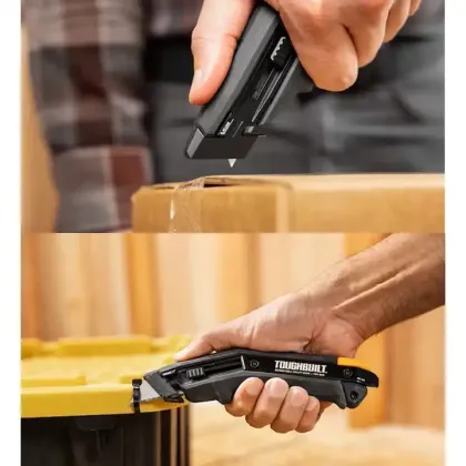 TOUGHBUILT TB-H4-11-G 5-Blade Utility Knife with On-Tool Storage and Sliding Guard