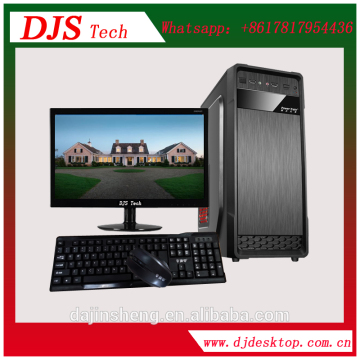 Gaming desktop computer with 17 Inch LCD Monitor intel core cpu DJ-C001