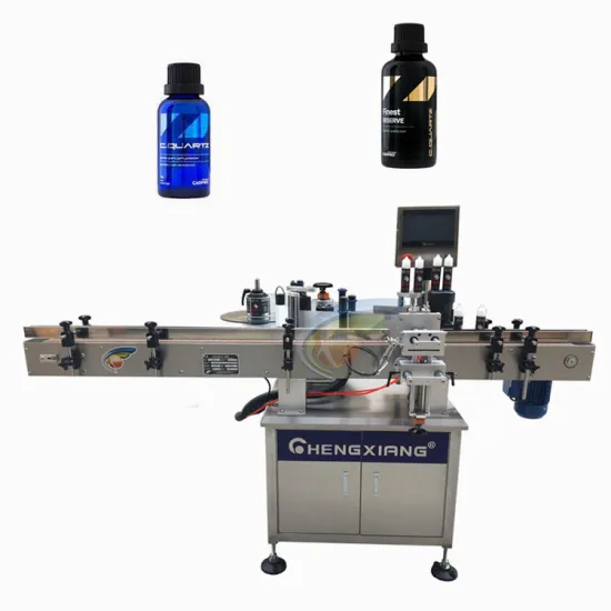 Automatic Liquid Ceramic Coating Bottle Labeling Machine for Round Bottles (12ml/30ml)