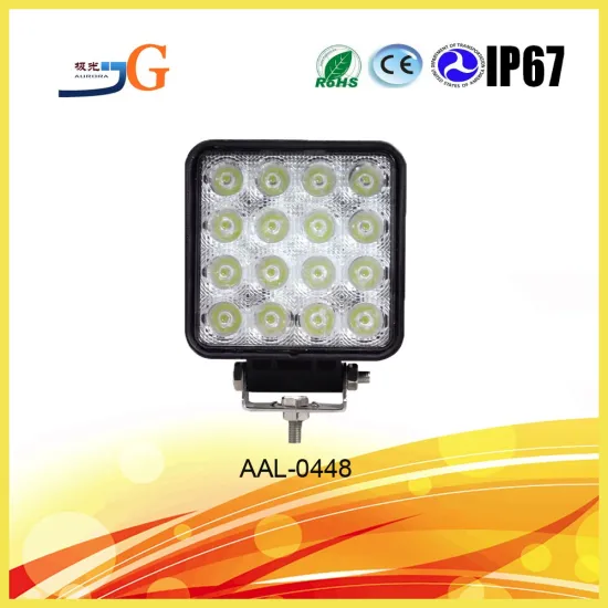 Mini Truck Tractor Headlight,Led Flood Work Lamp,24V 4.5Inch 48W Led Work Light