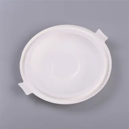 Biodegradable disposable paper bowl food bowl with lid