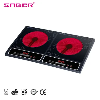 Prestige Electric Infrared Cooktop - 4000W Dual Burner High Quality