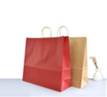 Customized printing shopping kraft paper bag