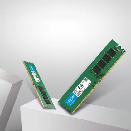 Crucial DDR4 Desktop RAM Memory Stick - 8GB/16GB 3200 MHz DIMM XMP Wholesaler