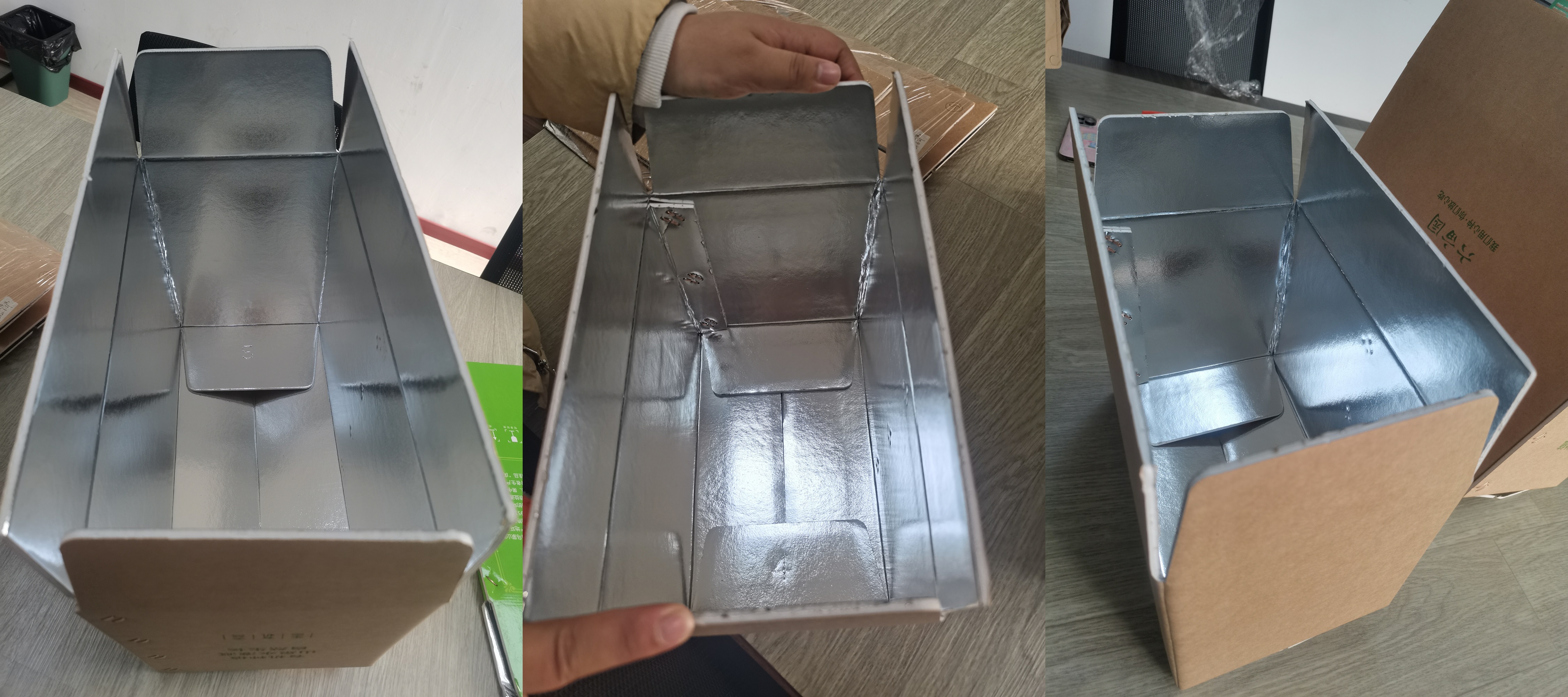 Aluminum Foil Foam Board Box