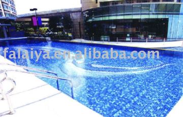 China Mosaic Swimming pool mosaic tile Crystal Glass Mosaic Pattern MA