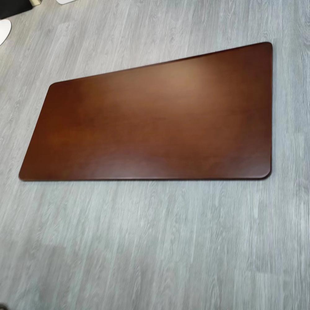 mesa de comedor de laca de madera maciza