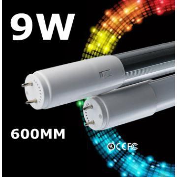 Replaceable driver T8 0.6m LED tube light 9W CE approval PF93