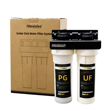2 Stage Under Sink Water Filter Anti-scaling Function