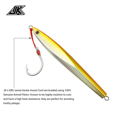 JK KBC Series kV Auxiliary Braided Fishing Line for Ocean Fishing Hooks