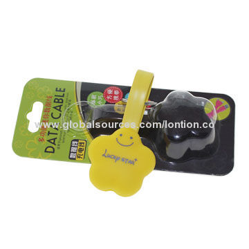Multi-color 2-in-1 USB2.0 Micro Multi-functional Dual-USB Charger Data Cable, New Design